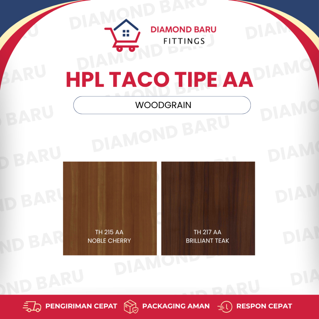 HPL TACO TIPE AA WOODGRAIN Pelapis Furniture dan Interior