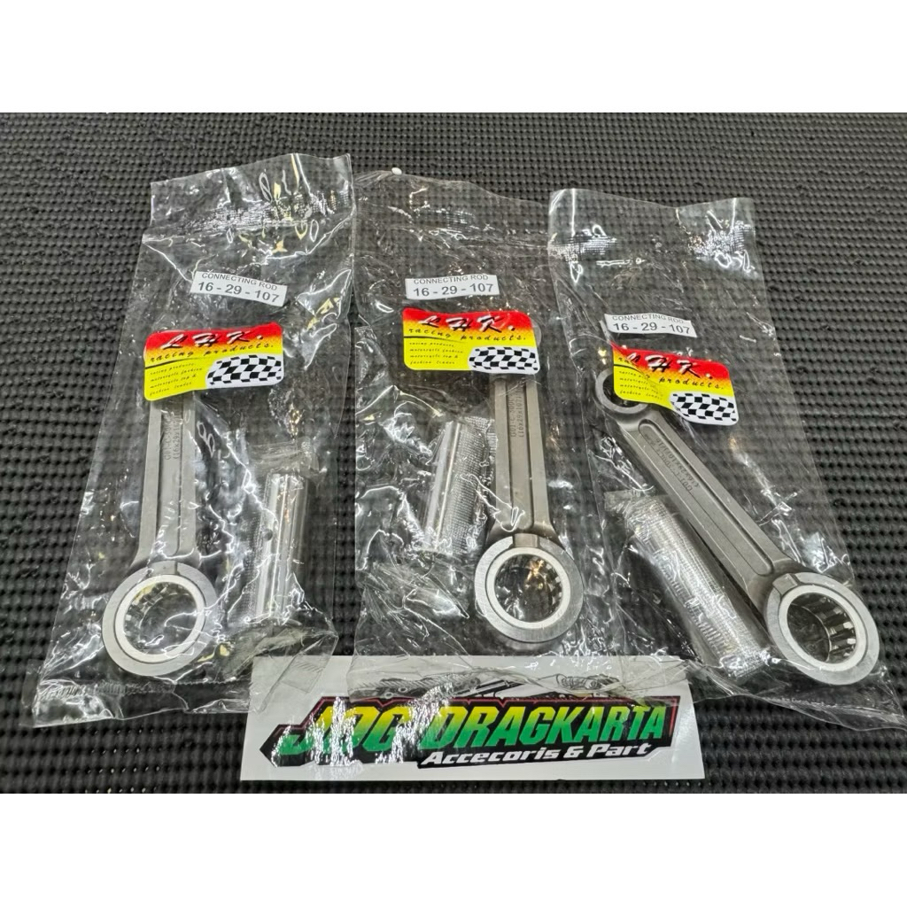 STANG SETANG SEHER LHK CONECTING ROD FORGED RXZ RX Z PEN 16 DIAMETER BIG END 29 PANJANG 107L ORIGINA