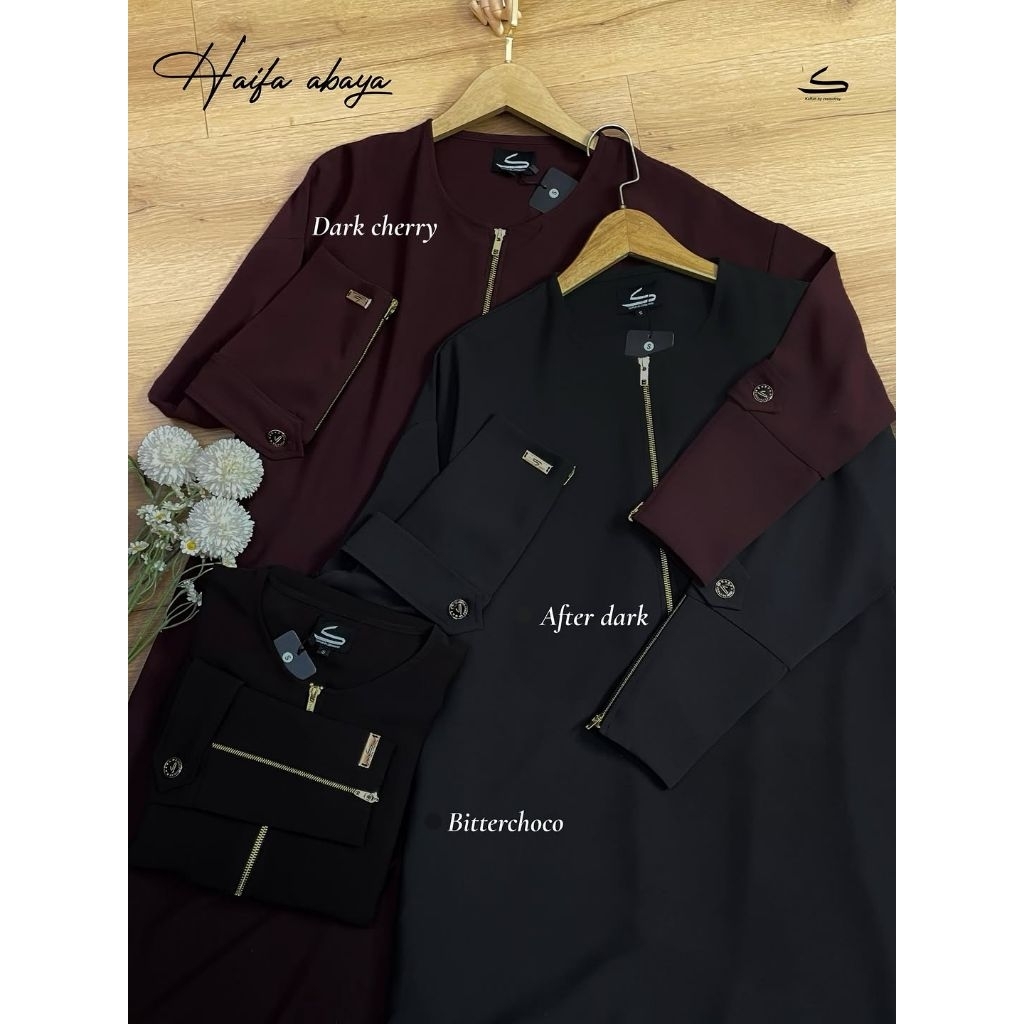 HAIFA ABAYA ONLY  KAFFAH BY ZEEAUDREY