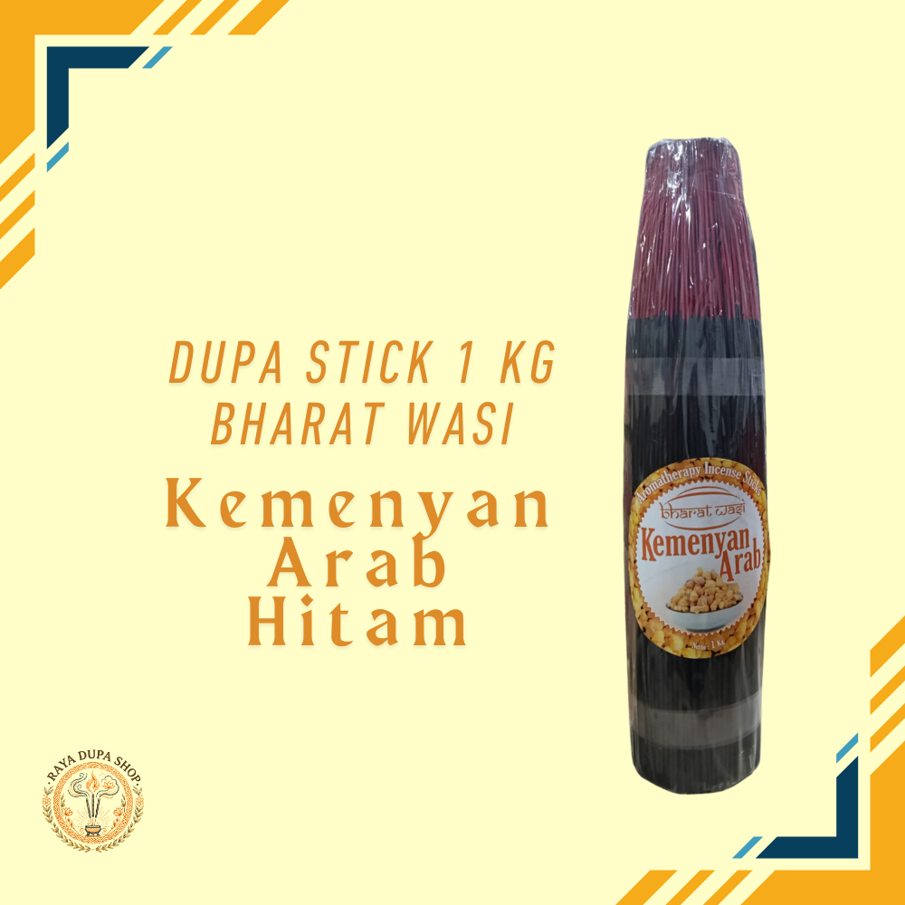 Dupa Dupo Kemenyan Arab Warna Hitam Kiloan BW Indonesia