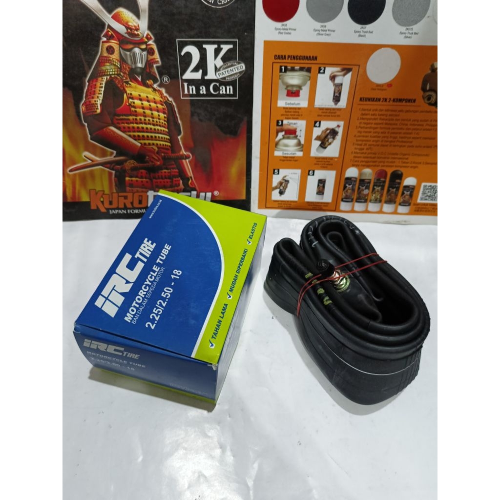 [1 PCS] BAN DALAM IRC 225/250-18 DIJAMIN ASLI IRC BD 225-18 BAN DALAM 250-18 IRC