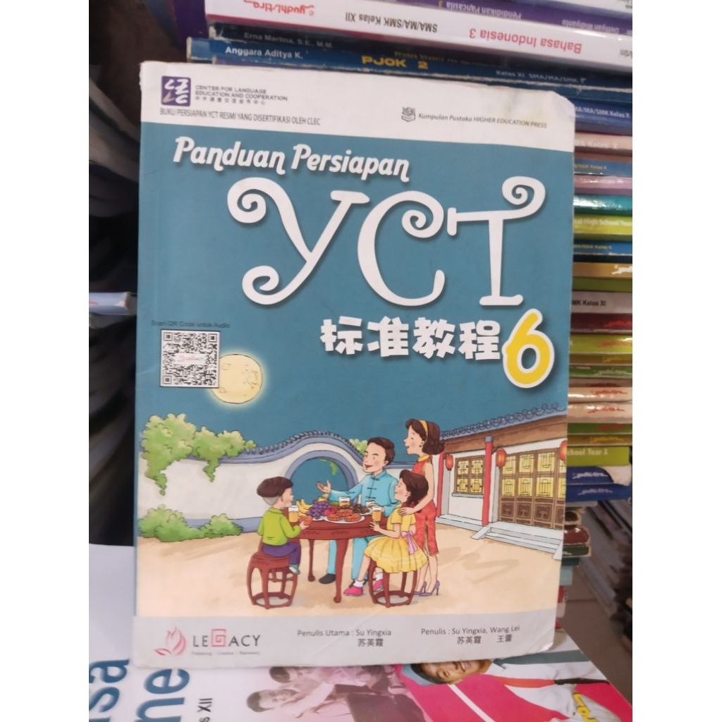 buku bahasa Mandarin panduan persiapan yct 6