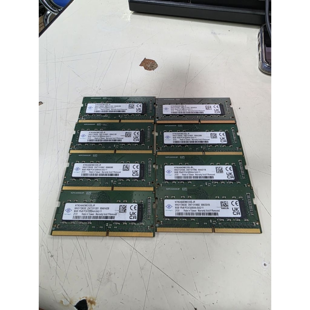 RAM SODIMM DDR4 8GB PC4-3200AA