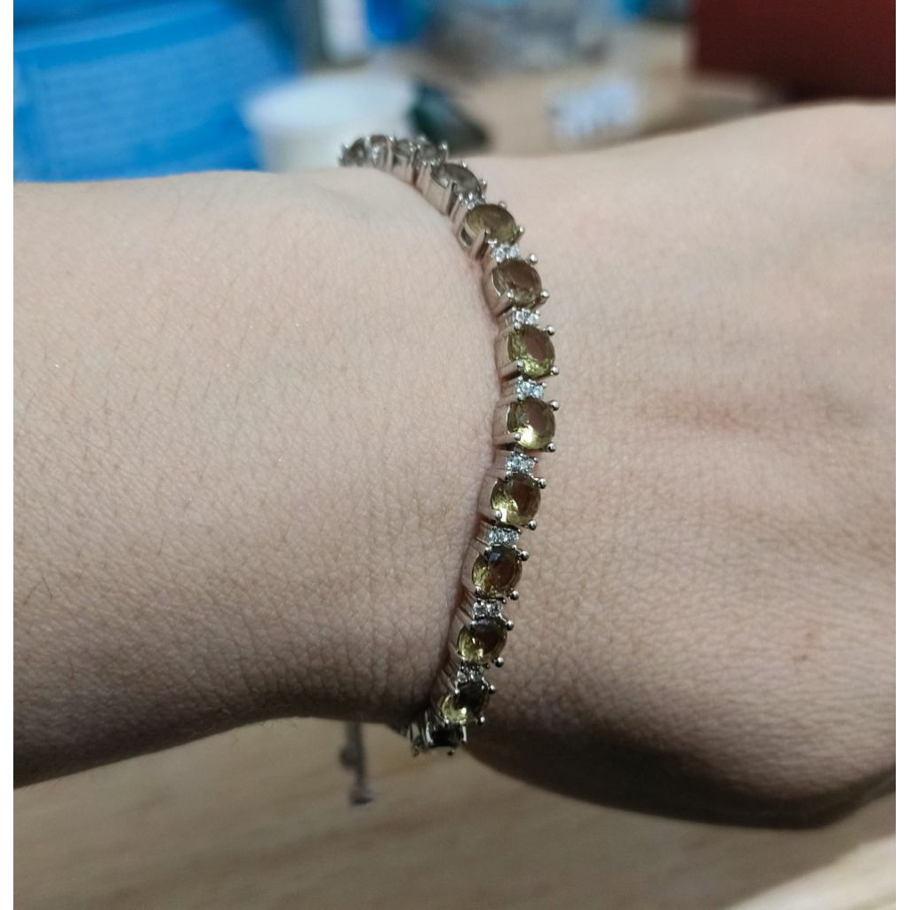 Zultanite Silver Bracelet Authentic from Turkey