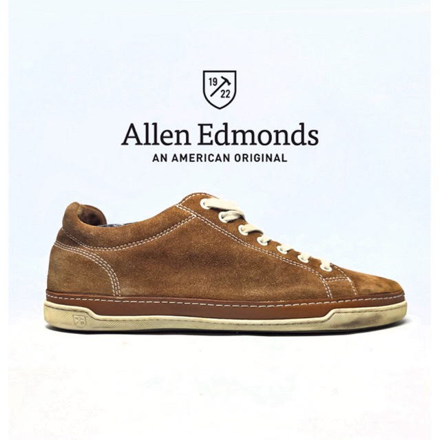 Allen Edmonds Made Portugal Sepatu Kasual Suede Size 42