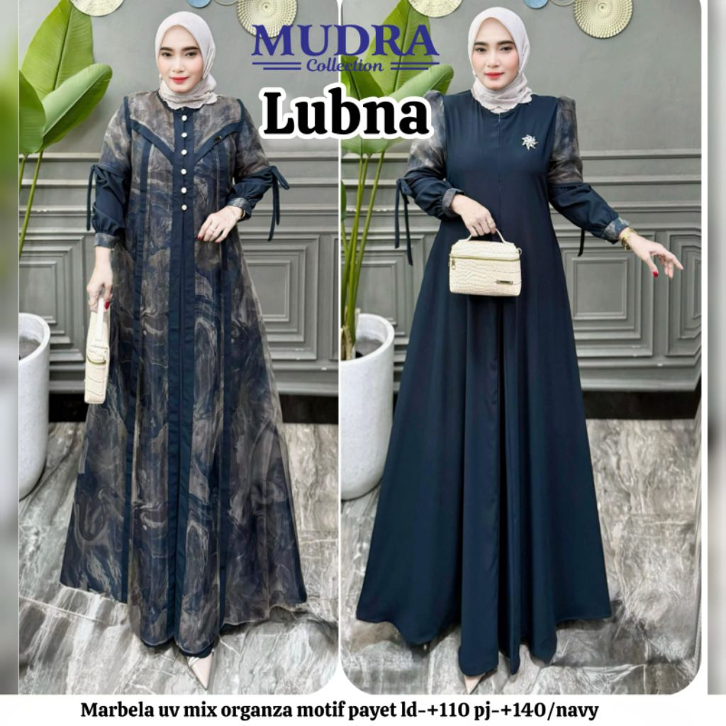 Gamis Mudra Collection / Gamis Terbaru / Gamis Wanita / Gamis Premium / Nefty / Lubna / Mudra Hijab