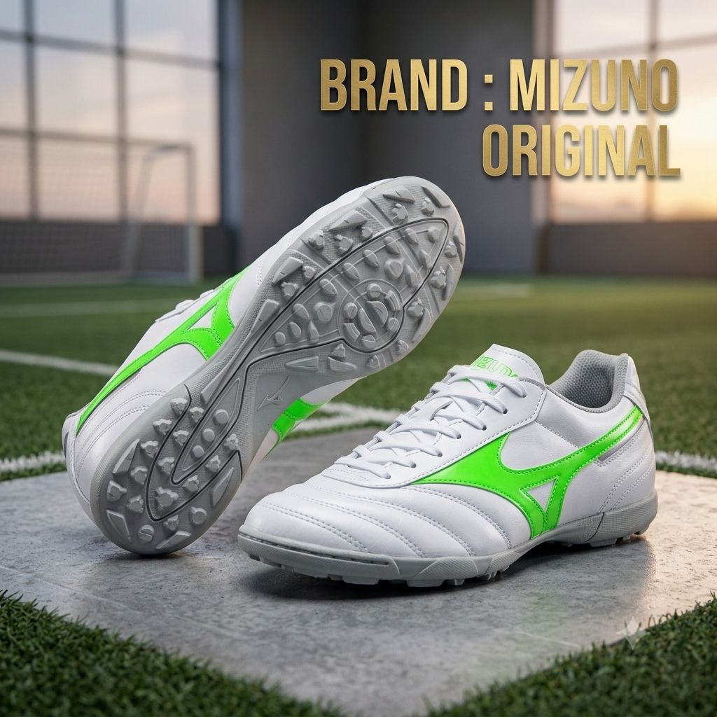 sepatu mini soccer original 100% mizuno sepatu futsal original 100% mizuno sepatu mini soccer & futs