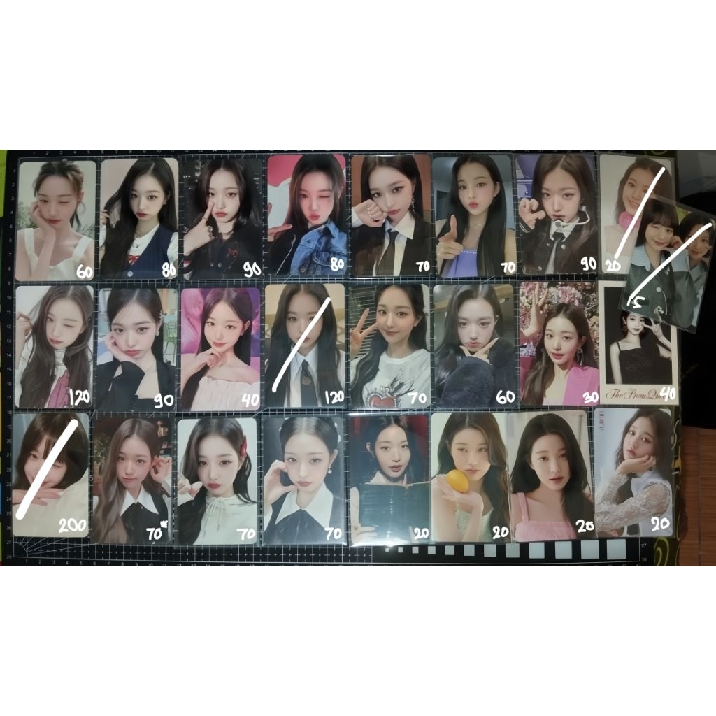 jang wonyoung photocard iz*one ive eleven oneiric diary od one reeler or bloom*iz color*iz kihno ele