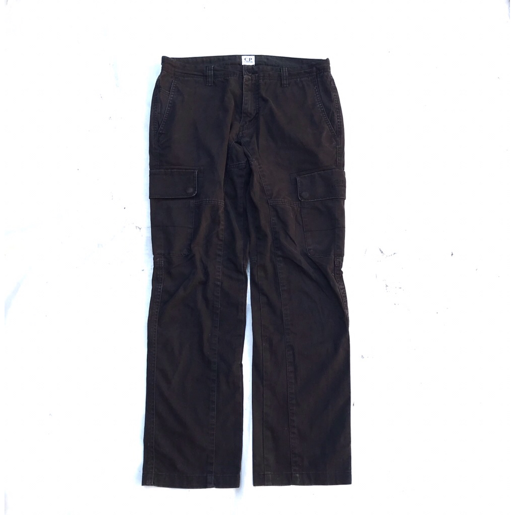 Cp Company Cargo Pants Black Cargo Trouser Pants  Size 32  W 88 L 100 OL 19