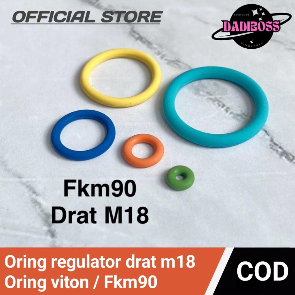 Sil set regulator paintball Oring viton Fkm90