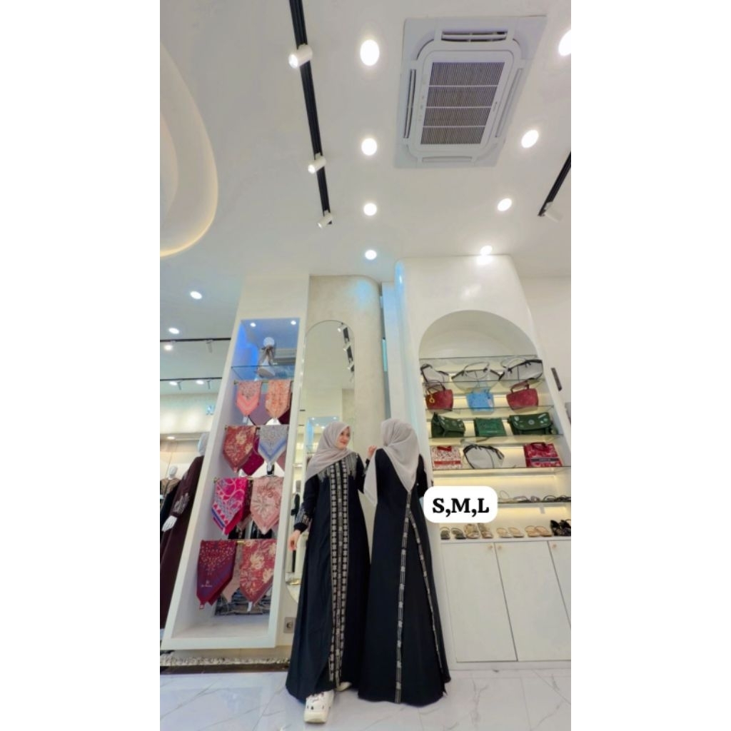 gamis motif pintu aceh