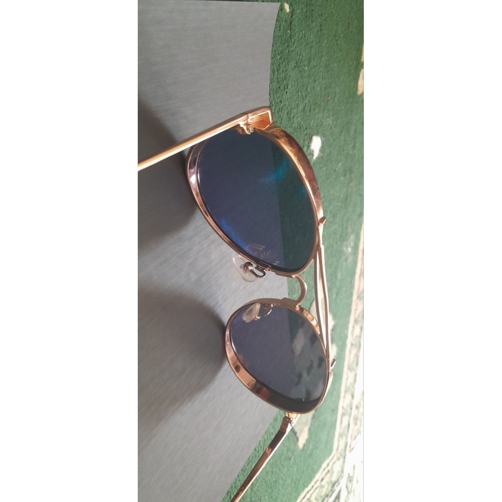 kacamata fashion rose gold