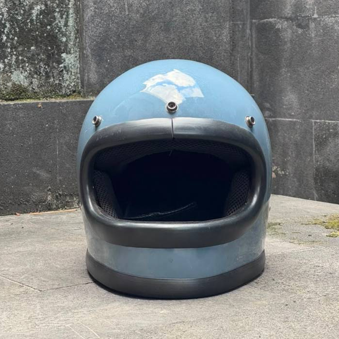 Helm Gringgo Slim Biru