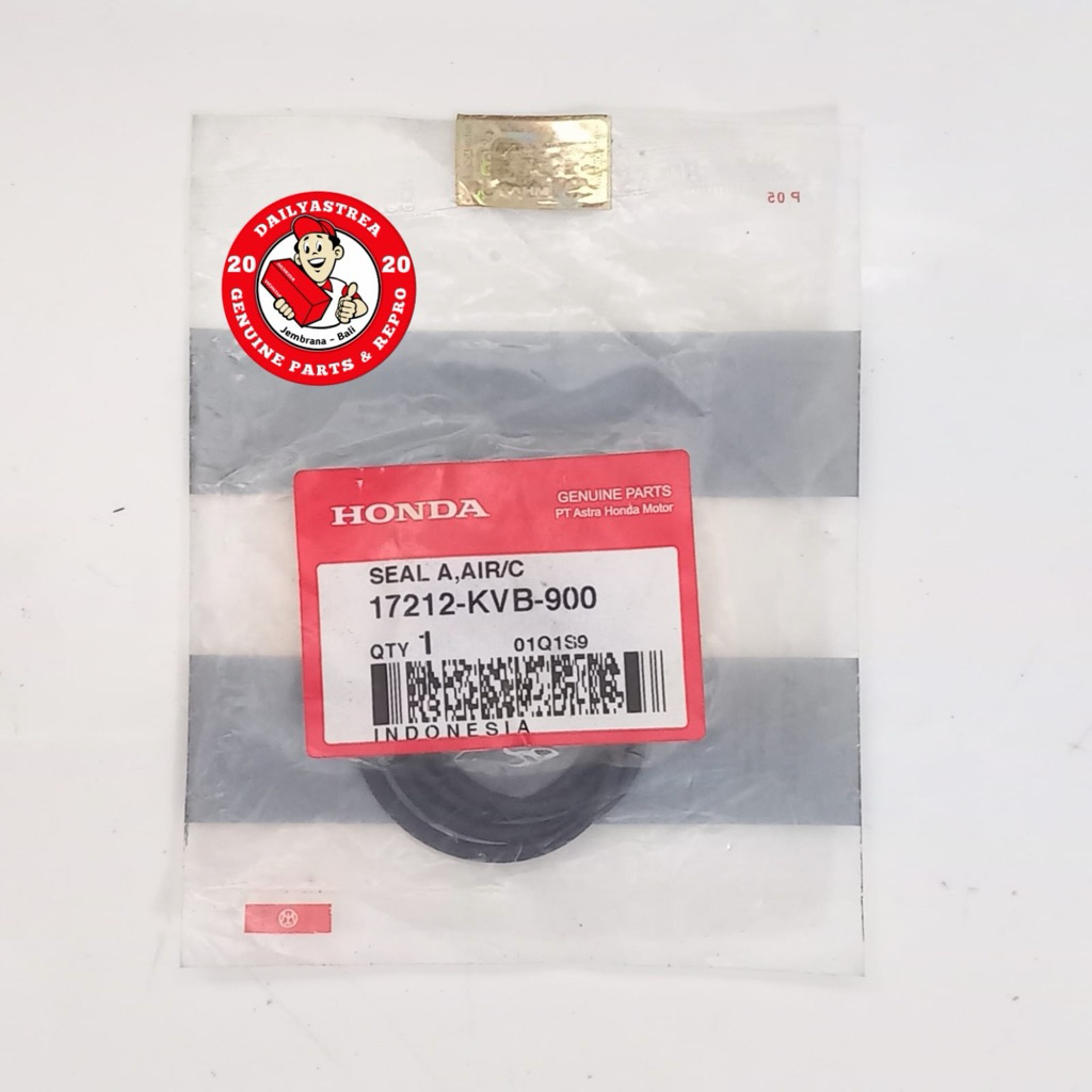 KARET SEAL SIL A RUMAH BOX FILTER UDARA HONDA VARIO 110 KARBU OLD LAM ORIGINAL 17212-KVB-900
