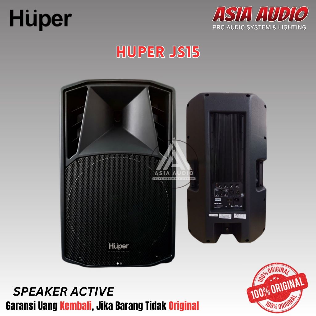 SPEAKER ACTIVE HUPER JS 15 ORIGINAL