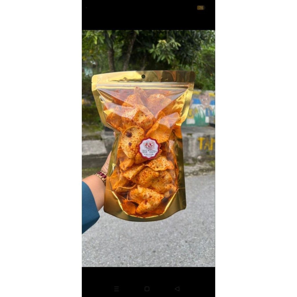 kerupuk Kubang balado