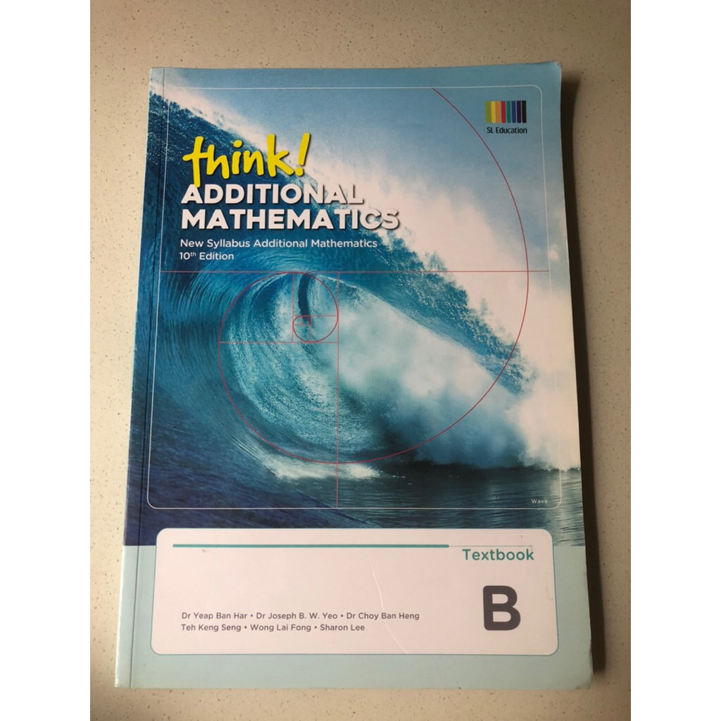 Think Additional Mathematics Textbook B