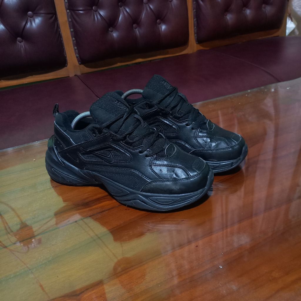 NIKE M2K TEKNO TRIPLE BLACK | SEPATU SPORT SNEAKERS SECOND BRANDED