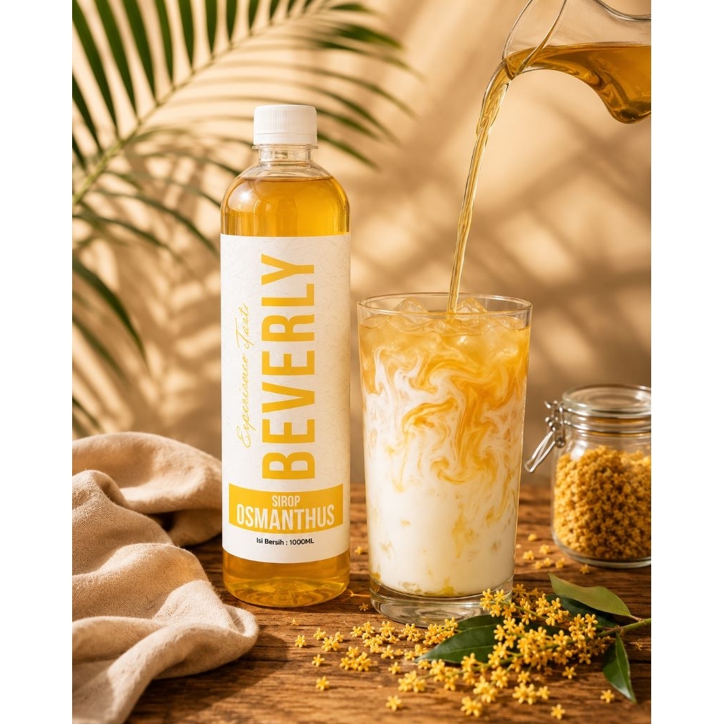 BEVERLY Osmanthus Syrup 1000ml - Sirup Osmanthus