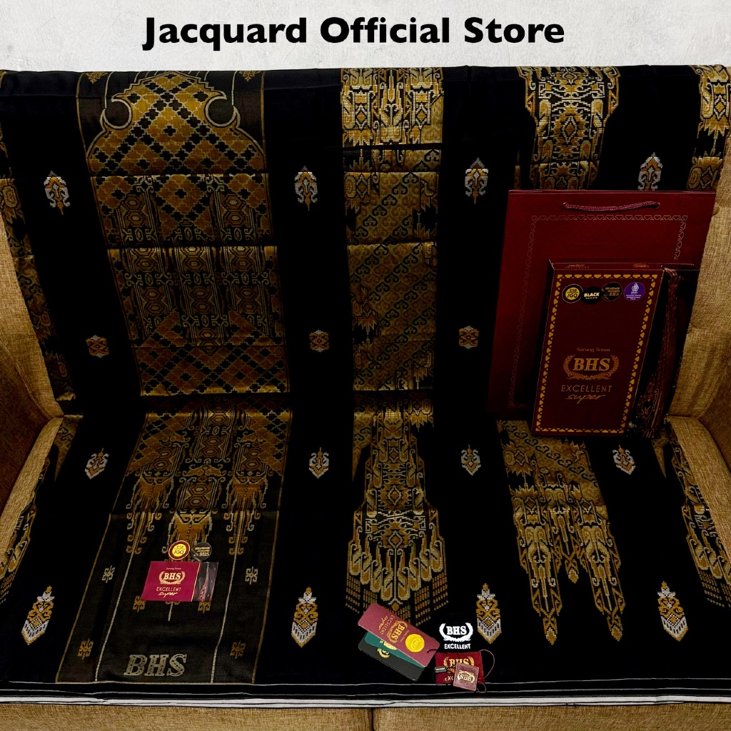 Sarung BHS Excellent JACQUARD GOLD JGM JGH JGB JGQ JEA Jaguarq