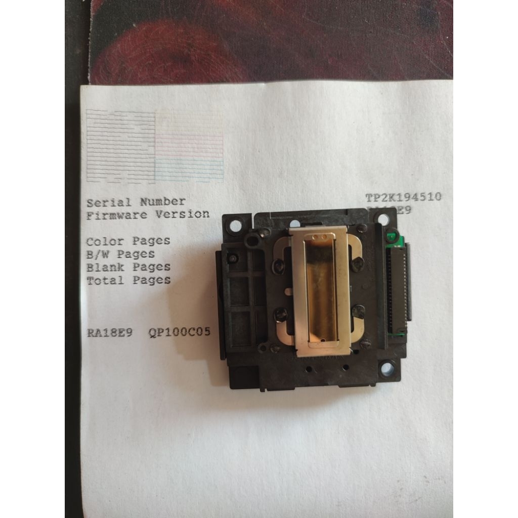 Print Head Epson Bekas Copotan L Series L110 L120 L220 L360