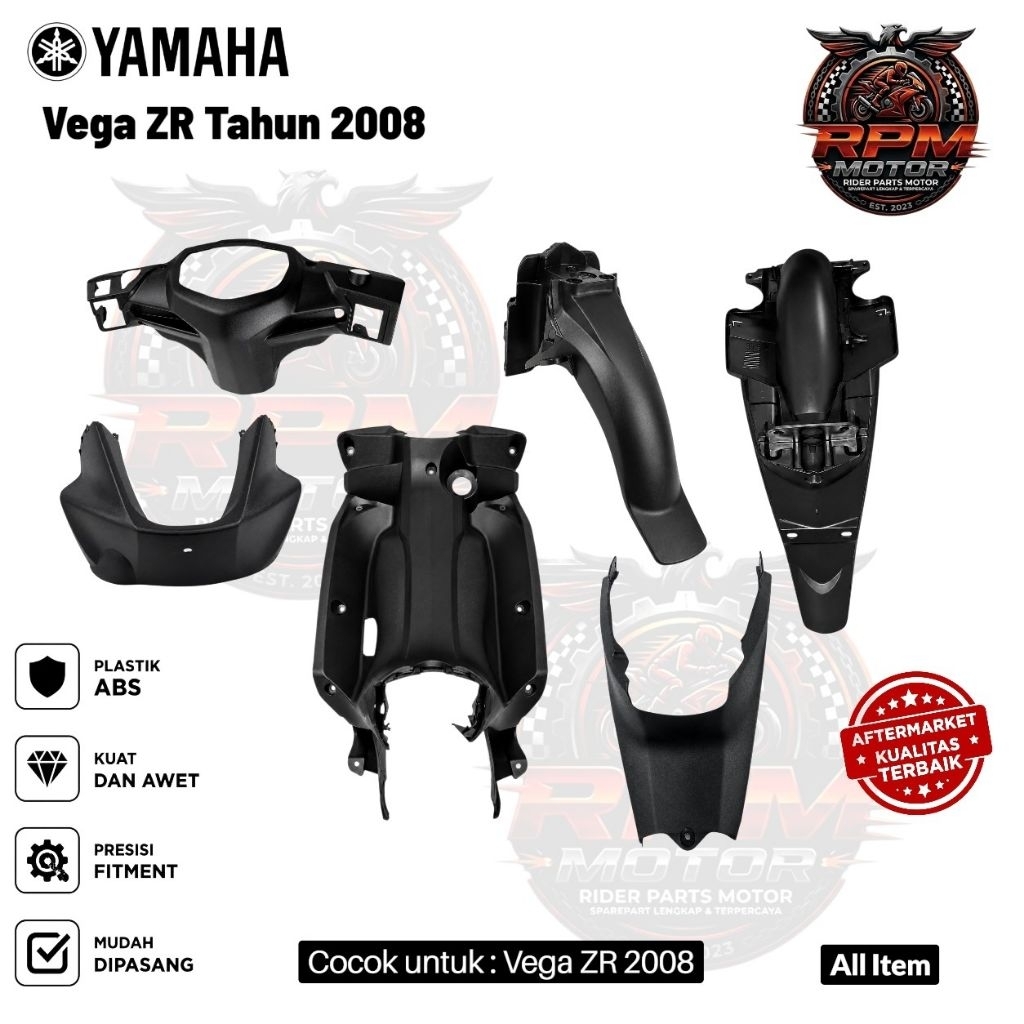 COVER BODY KASAR VEGA ZR TAHUN 2008 / SET COVER BODY KASAR VEGA ZR