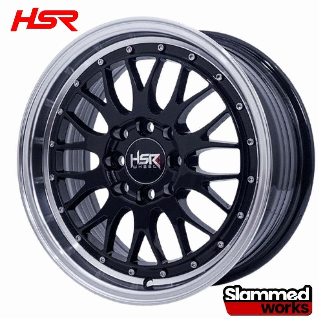 VELG MOBIL RING 15 BBS ORI HSR TYPE OITA PCD 4X100-114.3 LEBAR 6.5 RATA