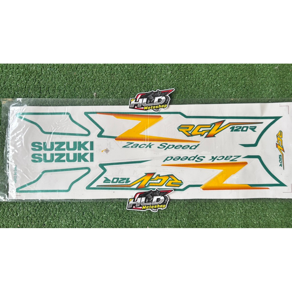 Striping Sticker Stiker Les List Body Suzuki RGV 120 RG Satria Lumba Petak Zack Speed Import Malaysi