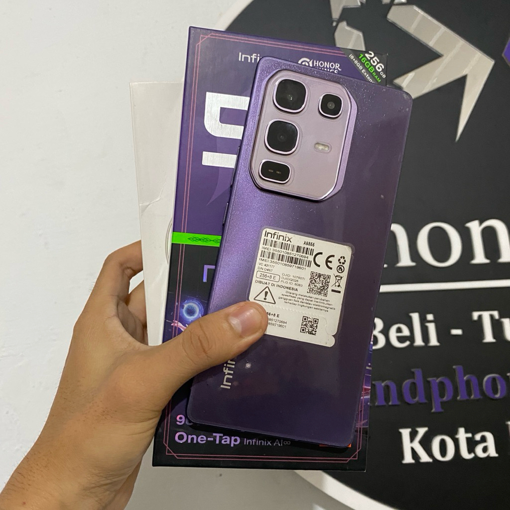 Infinix Note 50 Pro 8+8/256 Second Fullset Resmi