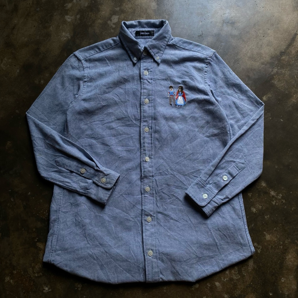 LUXURY ISSEY MIYAKE NE-NET DESIGNER SHIRT