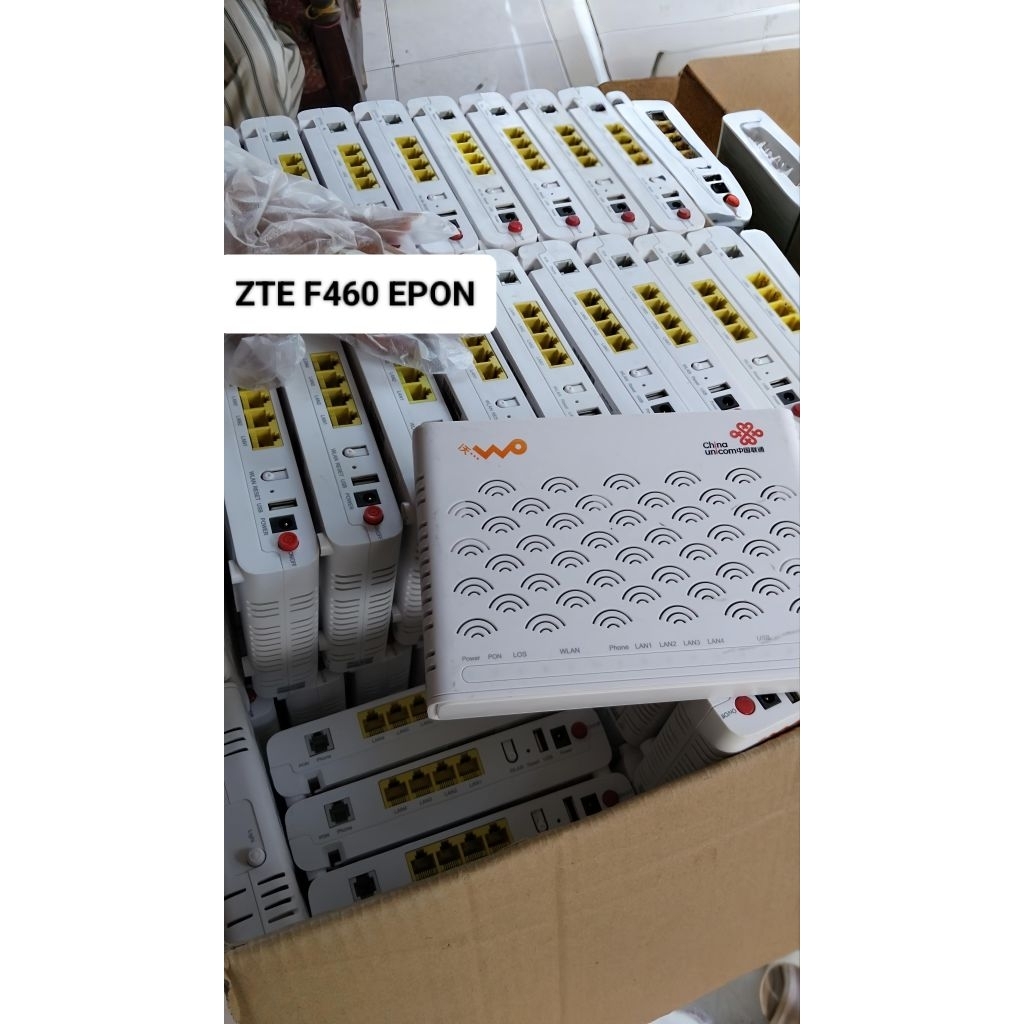 Router Murah BerGaransi ZTE F460 EPON & ZXHN F460 EPON Modem  Second Mulus