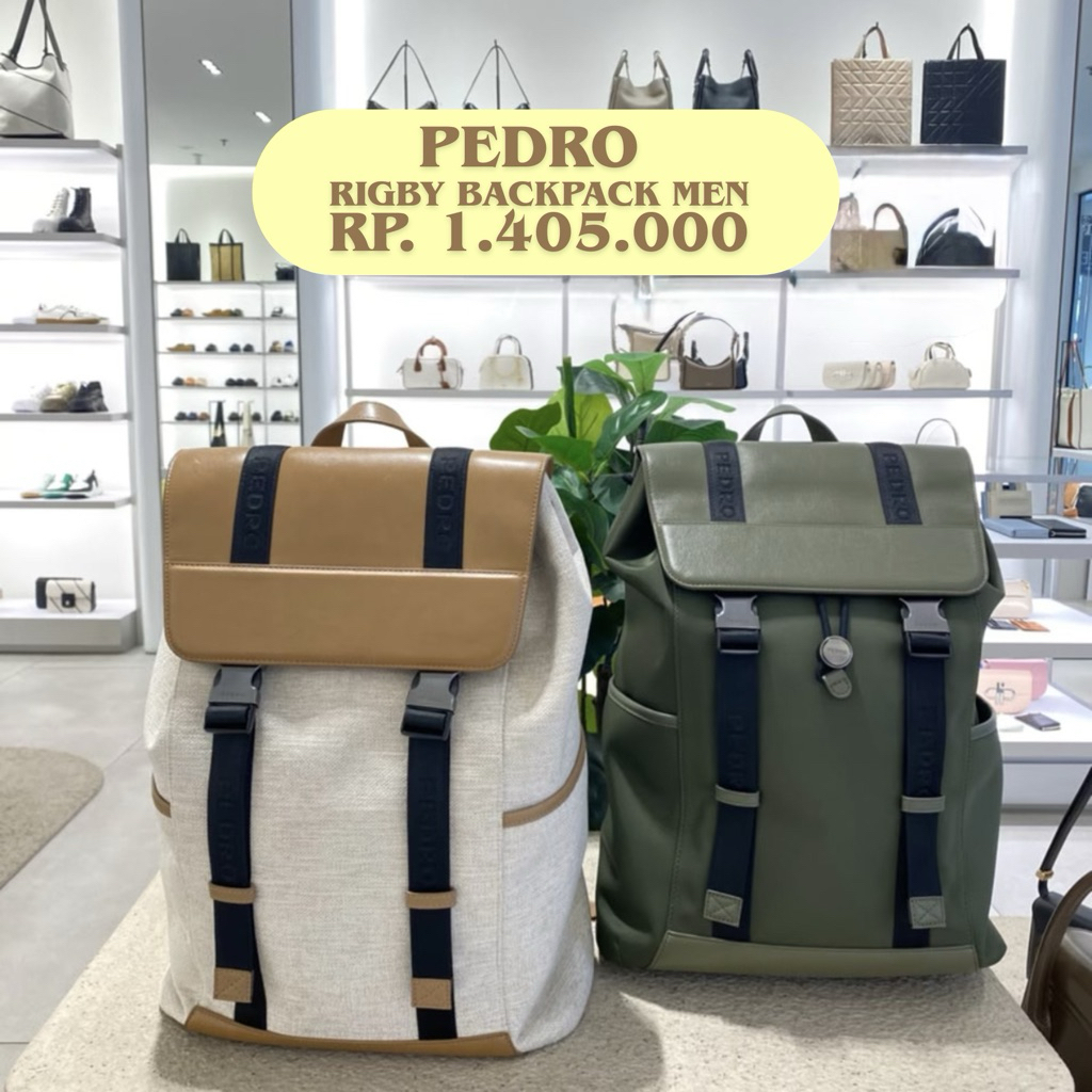 (JASTIP) Pedro Rigby Backpack Men