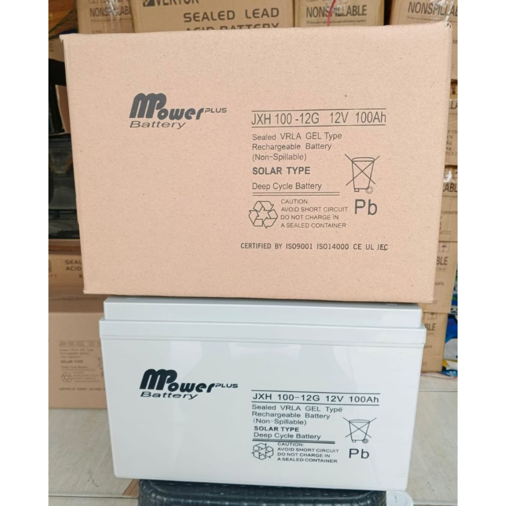 battery vrla panel surya 12volt 100ah