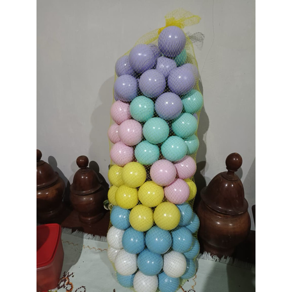 bola Mandi bola warna pastel