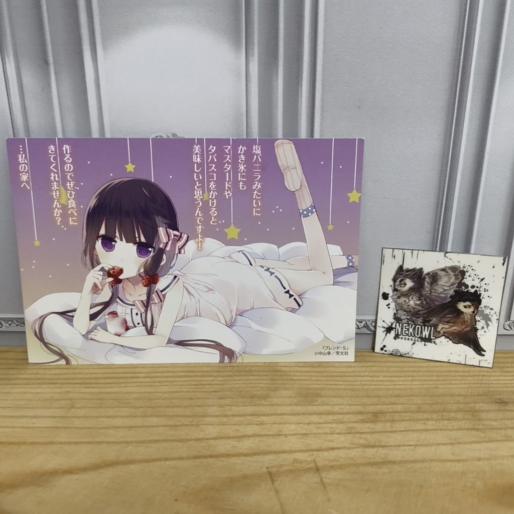 Postcard Sakuranomiya Maika Blend S Illutration Miyuki Nakayama