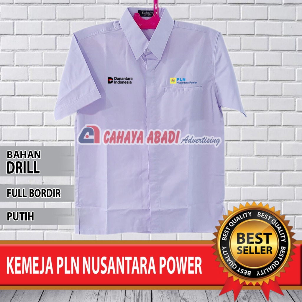 Kemeja Danantara PLN Nusantara Power Seragam Danantara PLN Nusantara Power Baju Danantara PLN Nusant