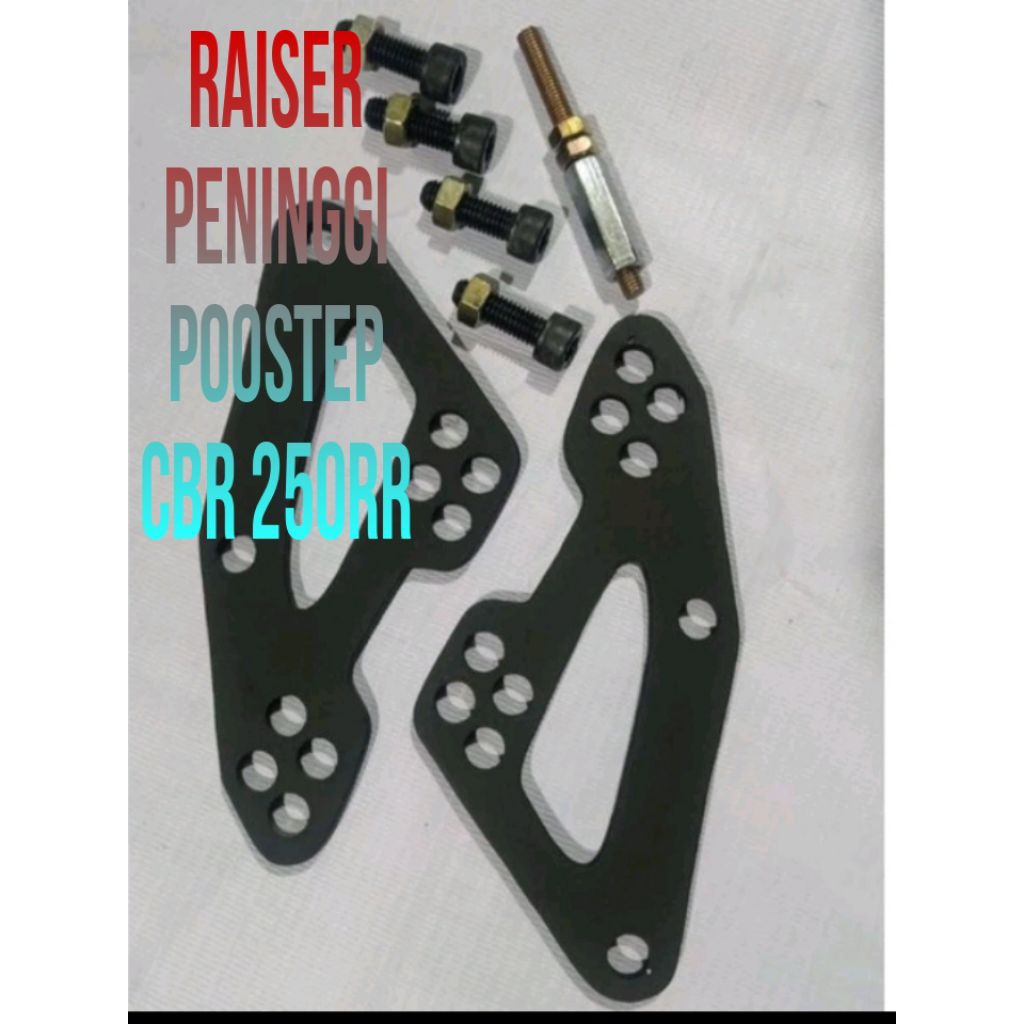raiser peninggi postep step new CBR 250R