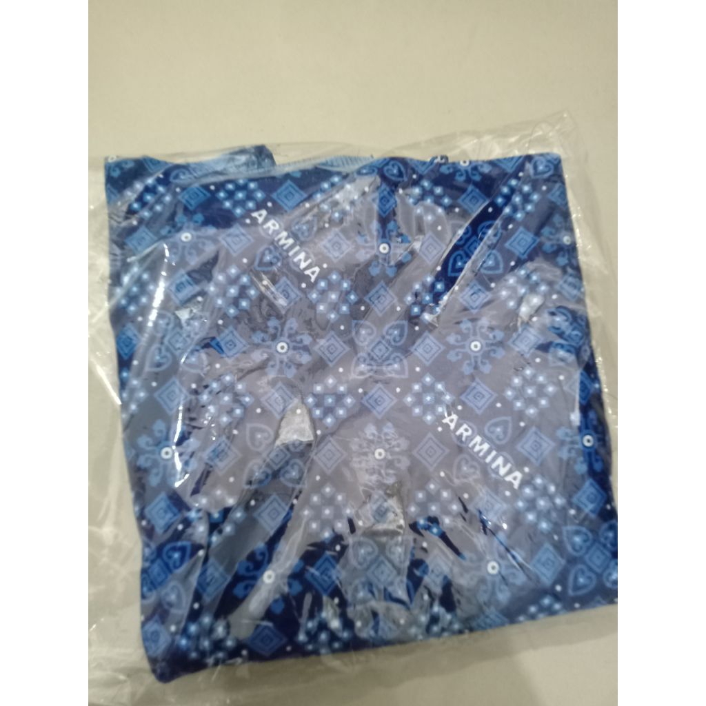 kain Batik Arminareka Biru (1meter)