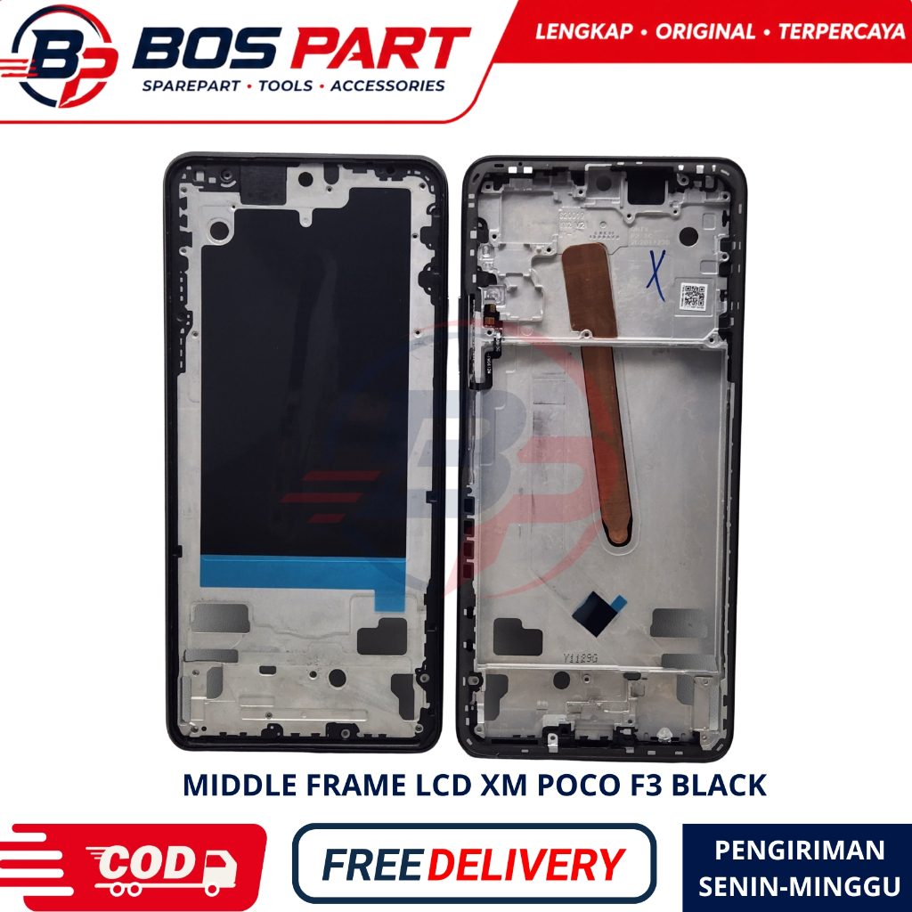 MIDDLE FRAME LCD XIAOMI POCO F3 / DUDUKAN LCD