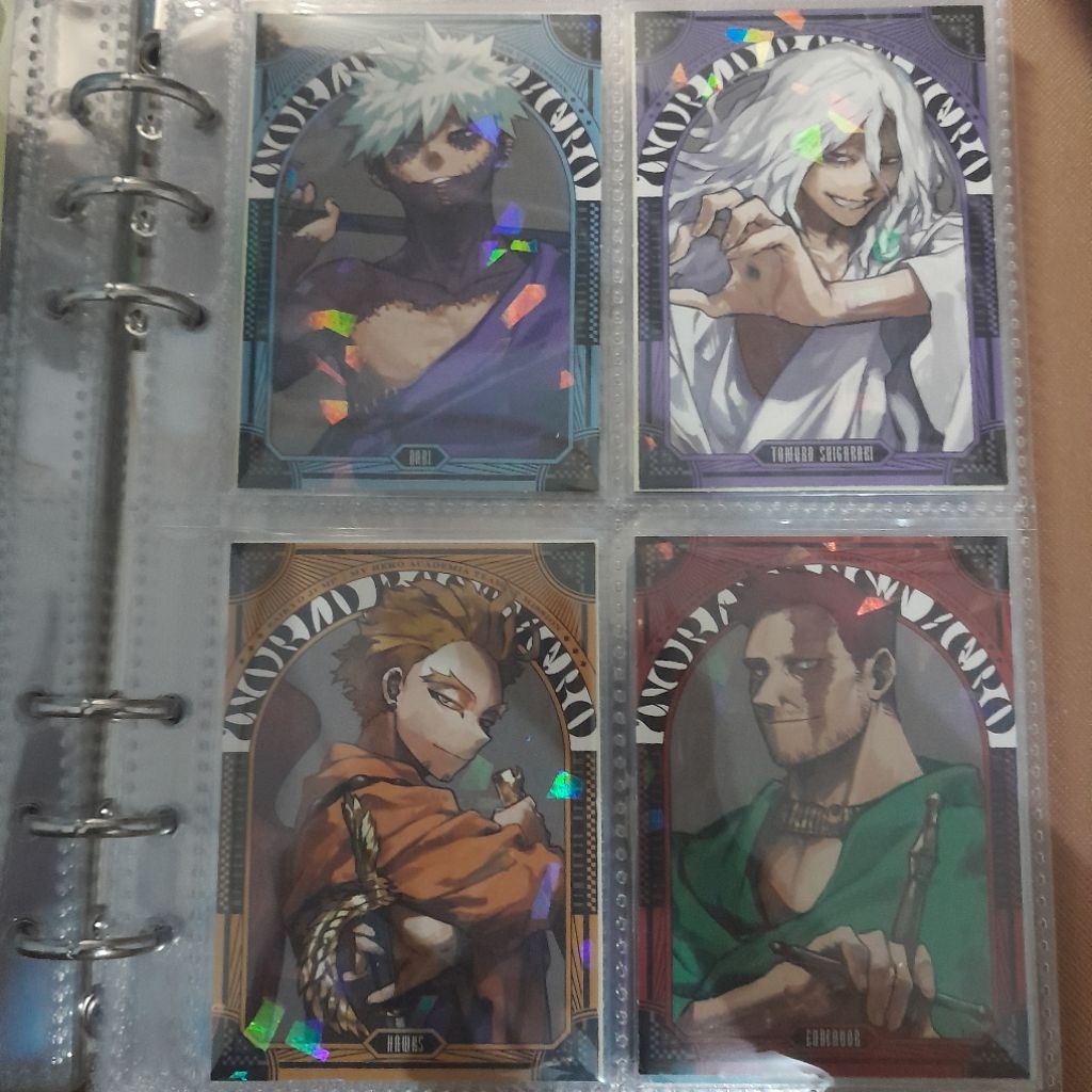 postcard & photocard my hero academia (mha) - boku no hero academia (bnha) - official & unofficial