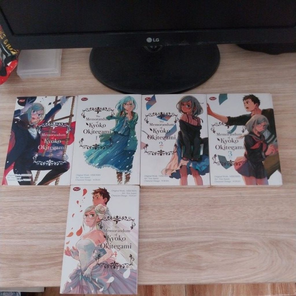 Komik The Memorandum of Kyoko Okitegami Complete Vol 1-5