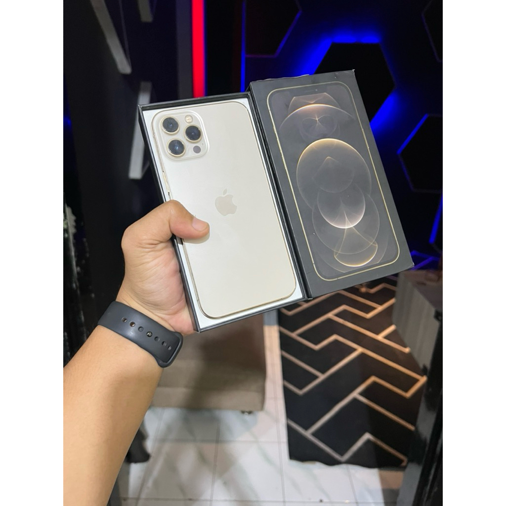 iphone 12promax 256gb second iBox resmi fullset original