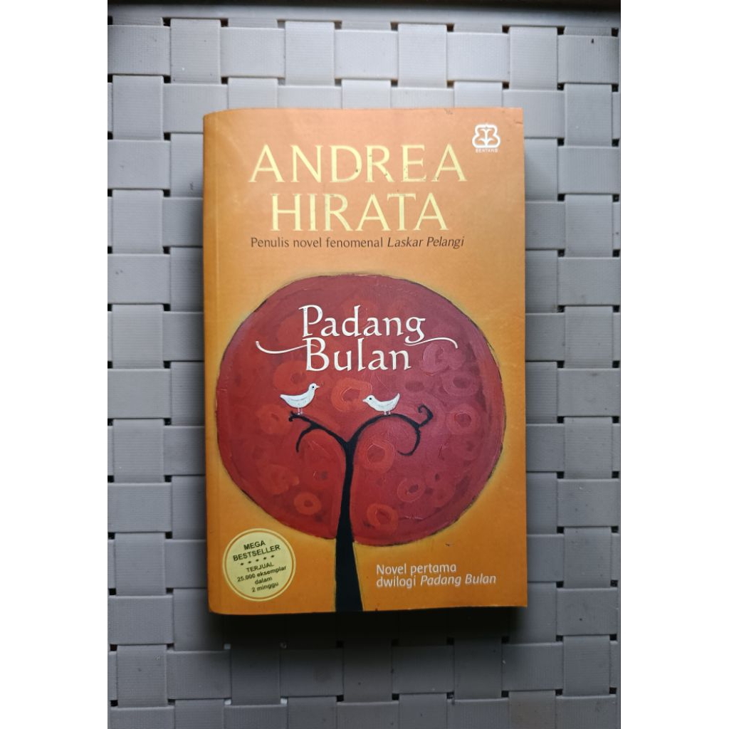 preloved novel dwilogi padang bulan & cinta dalam gelas buku belas