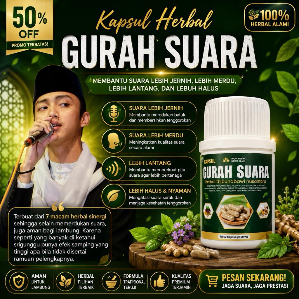 GURAH SUARA QORI. TERBUKTI MANJUR DAN AMAN