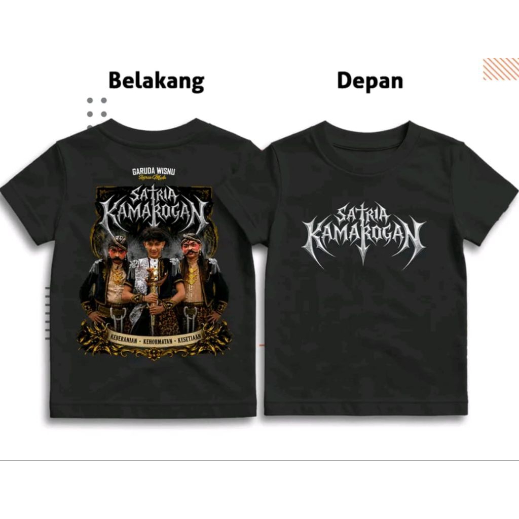 Kaos Satria Kamarogan Satria Muda Garuda Wisnu Kaos Distro Viral Ternyaman Kaos Unisex Viral