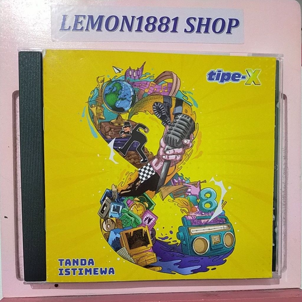 CD TIPE X - TANDA ISTIMEWA. sheila on 7 arwana iwan fals godbless gigi gong 2000 kantata takwa bayou