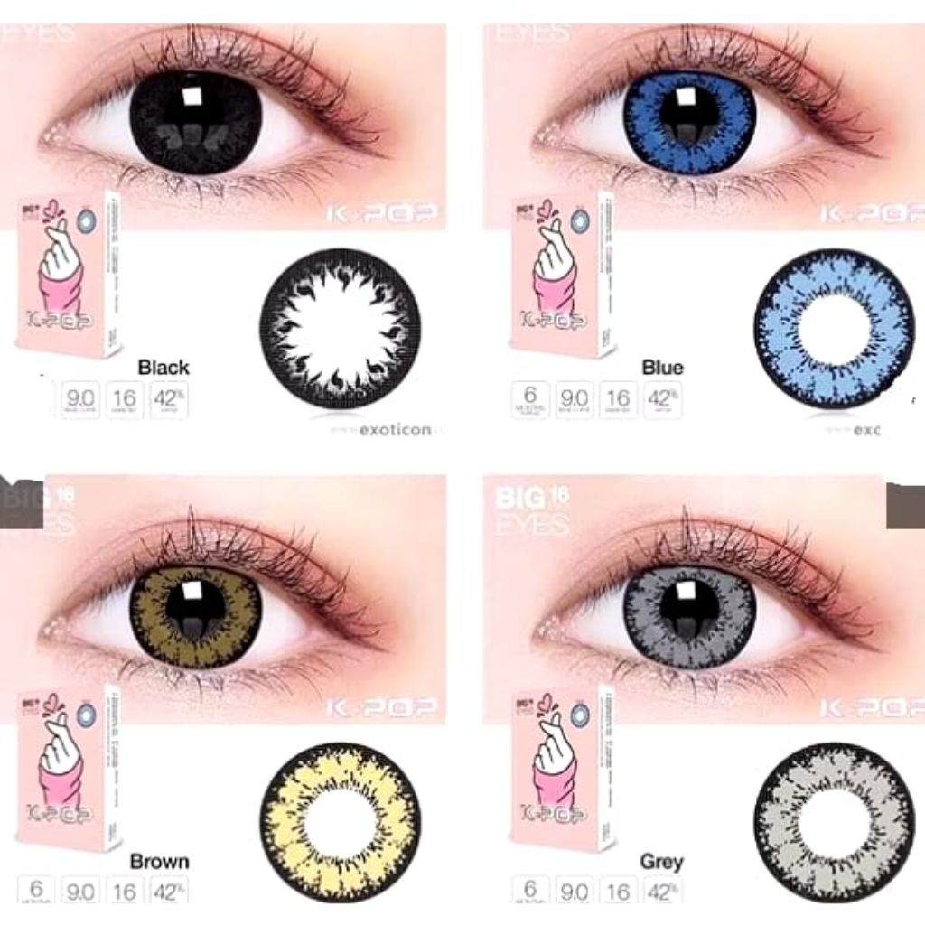 SOFLENS X2 K-POP 16 MM BIG EYES/SOFLENS KPOP