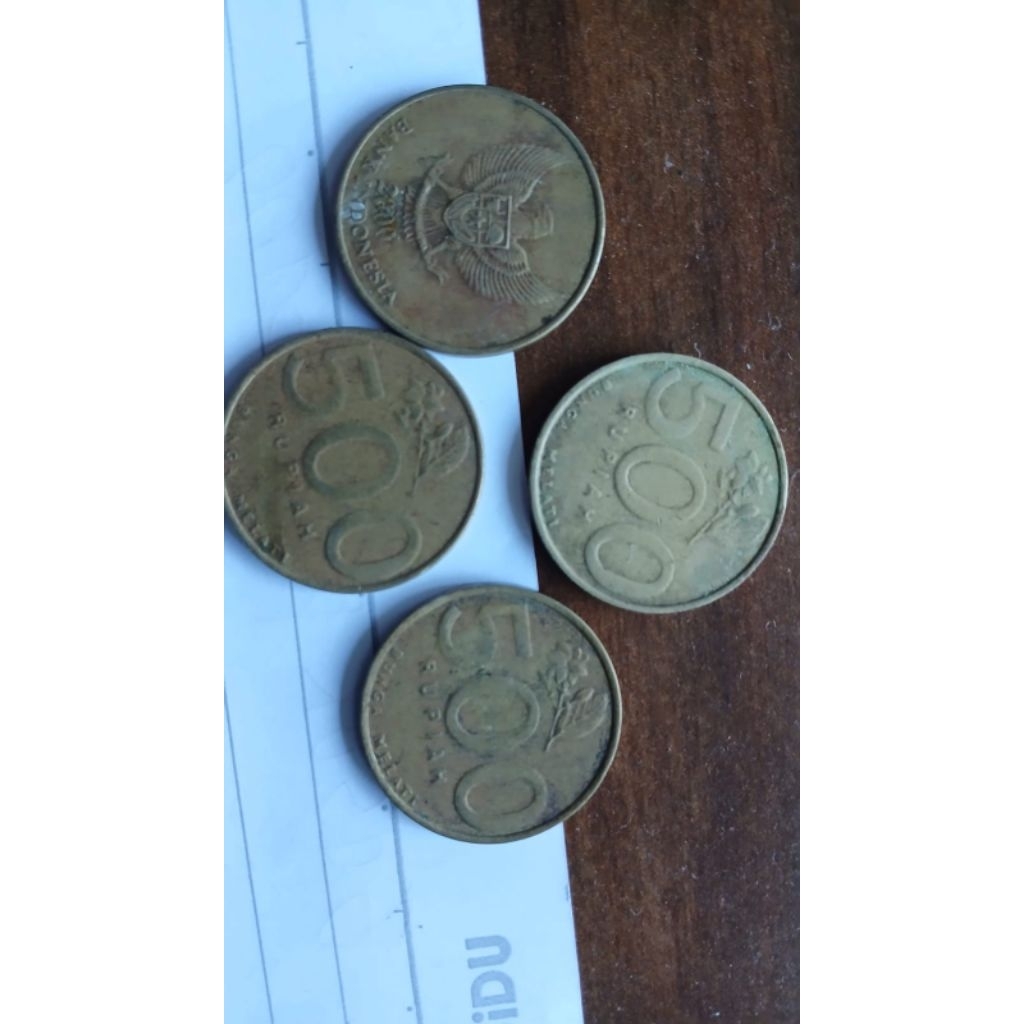 Koin 500 rupiah tahun 2000