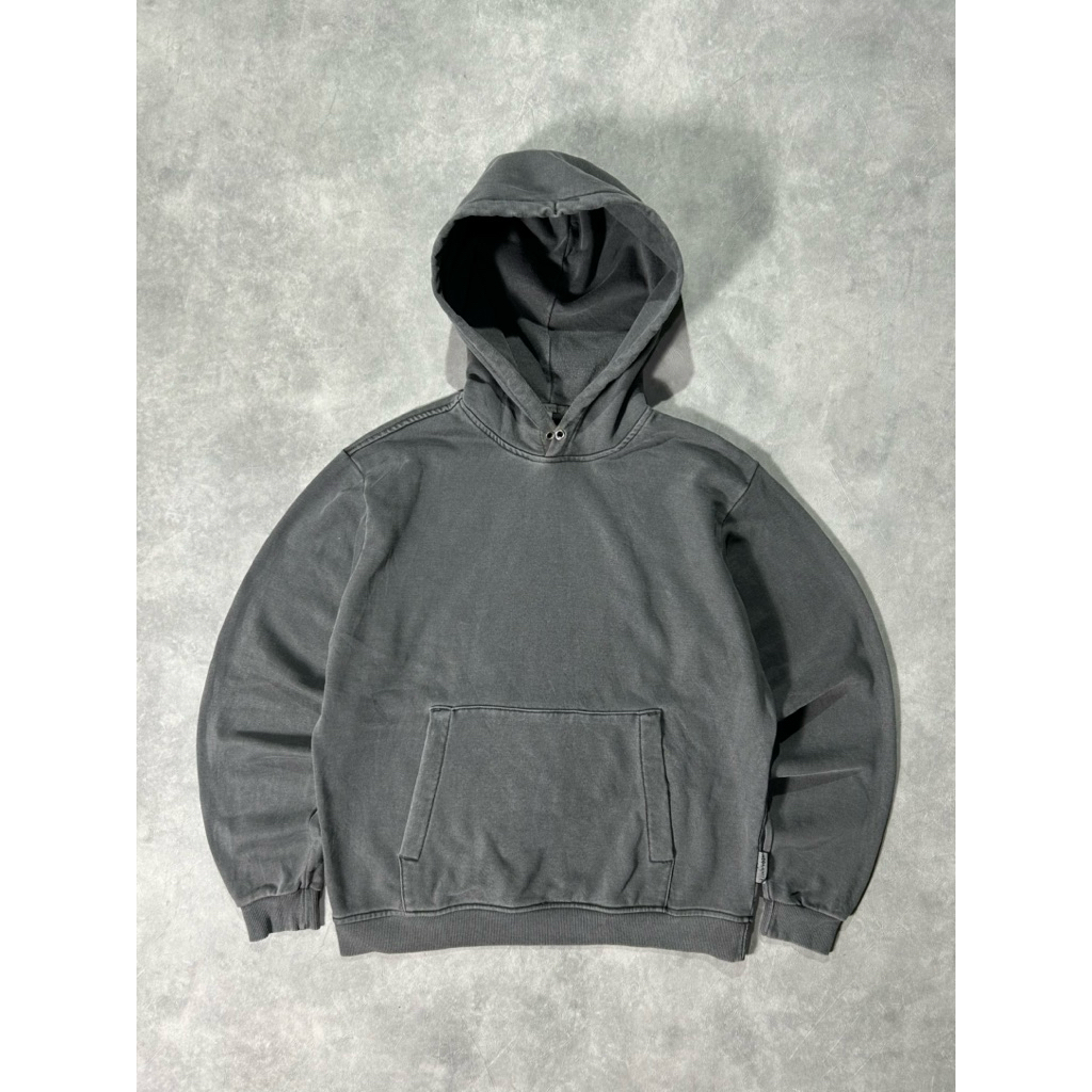 aeca white heavy weight blank grey washed