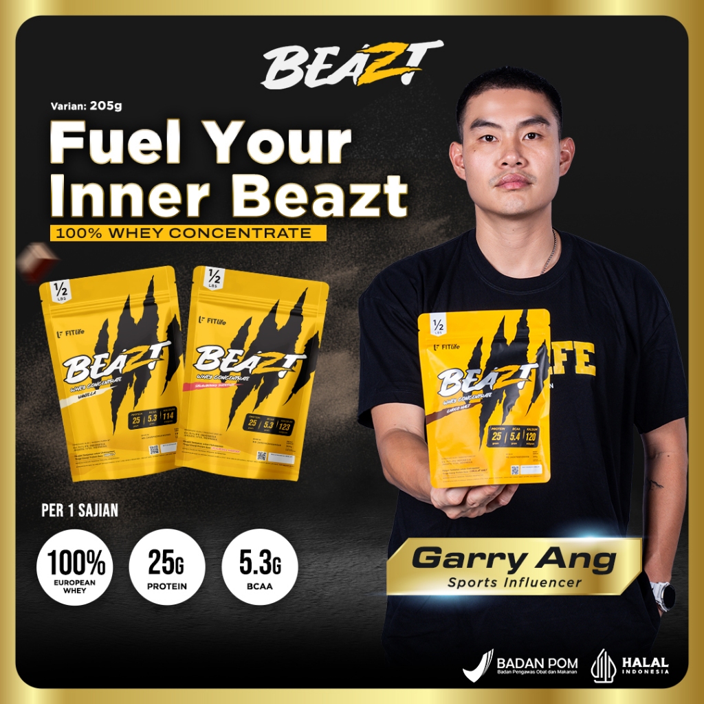 FITlife Beazt 205gr - Whey Protein Concentrate (Ex Wpro)